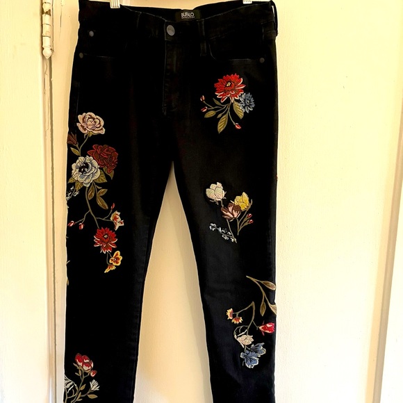 Buffalo David Bitton Jeans mid rise skinny stretch exc cond sz 29 - Picture 2 of 7